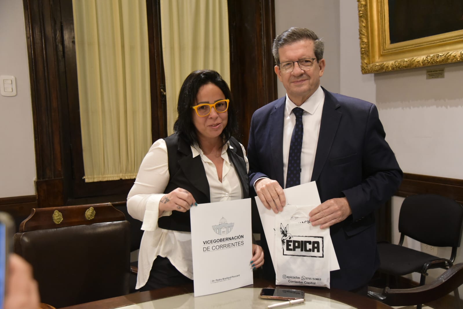 Foto del convenio